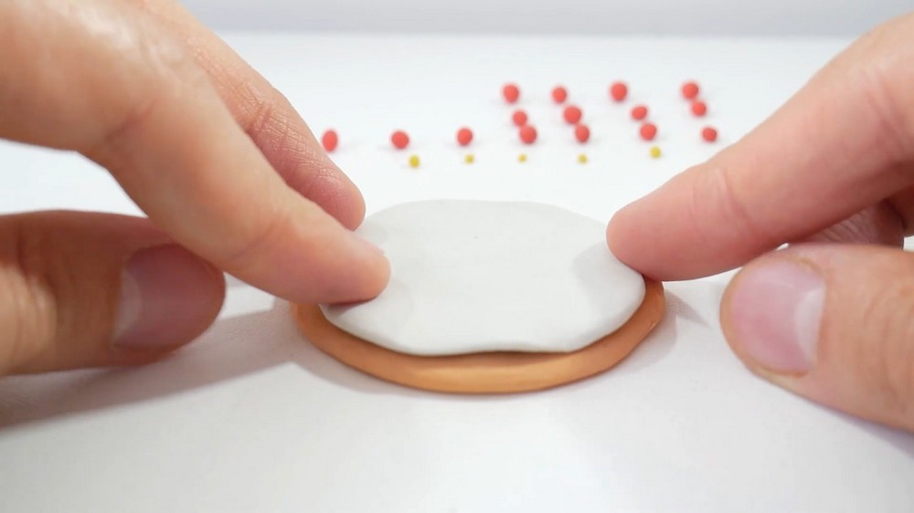 DIY Polymer Clay Pizza Tutorial 3