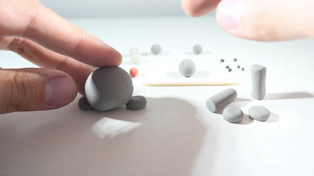 DIY Polymer Clay Cat Tutorial 2