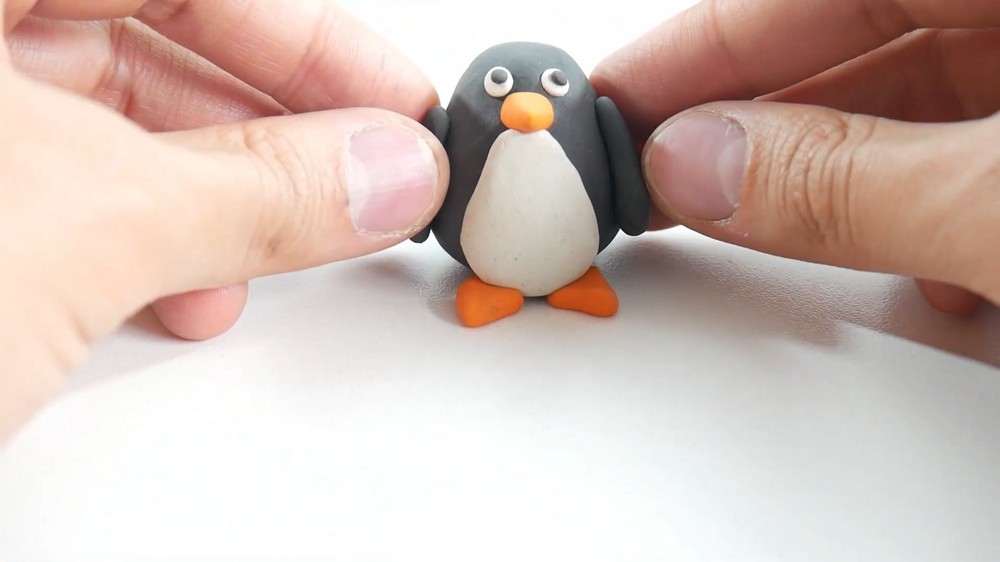 DIY Polymer Clay Penguin Tutorial 5