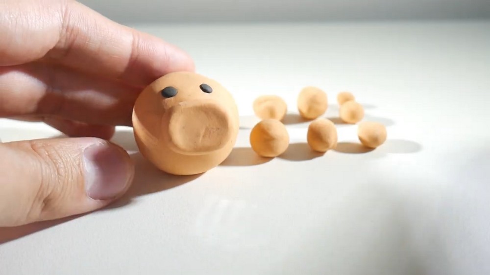 DIY Polymer Clay Pig Tutorial 3