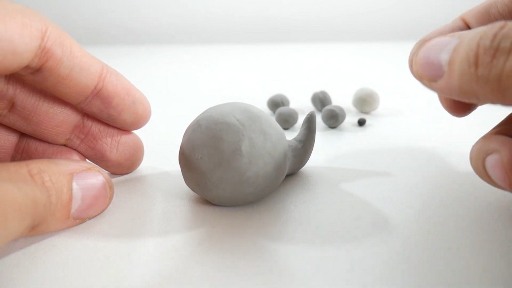 DIY Polymer Clay Whale Tutorial 3