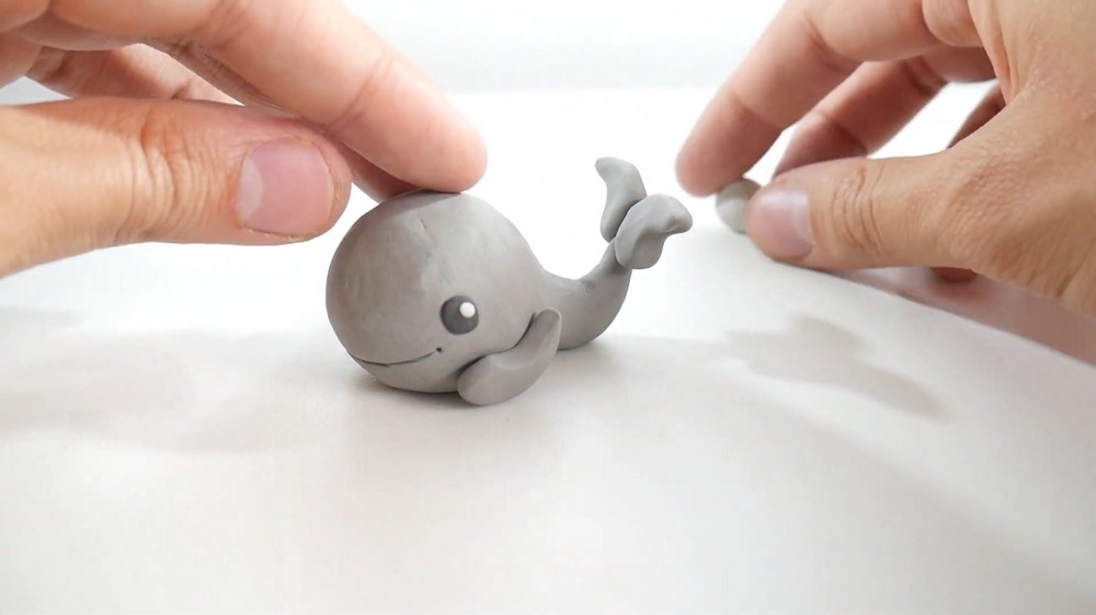 DIY Polymer Clay Whale Tutorial 5