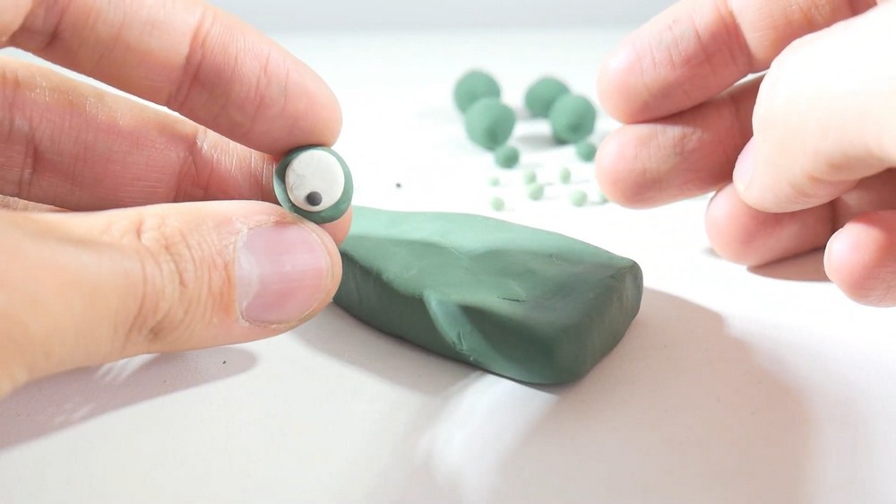 DIY Polymer Clay Crocodile Tutorial 3