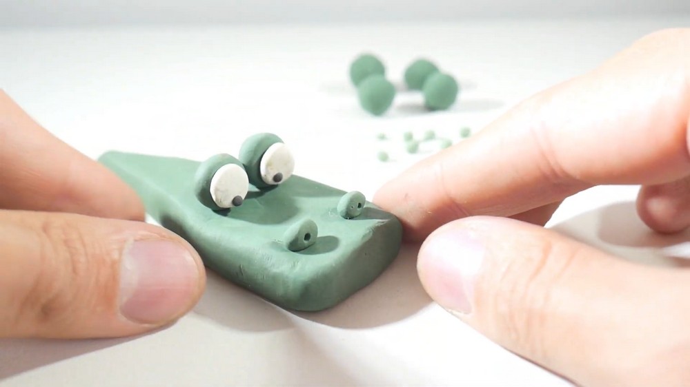 DIY Polymer Clay Crocodile Tutorial 4
