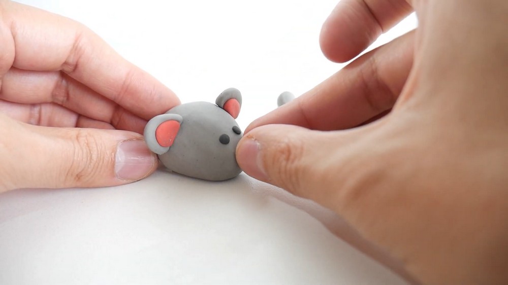 DIY Polymer Clay Mouse Tutorial 4