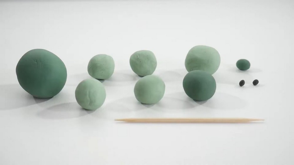 DIY Polymer Clay Turtle Tutorial 1