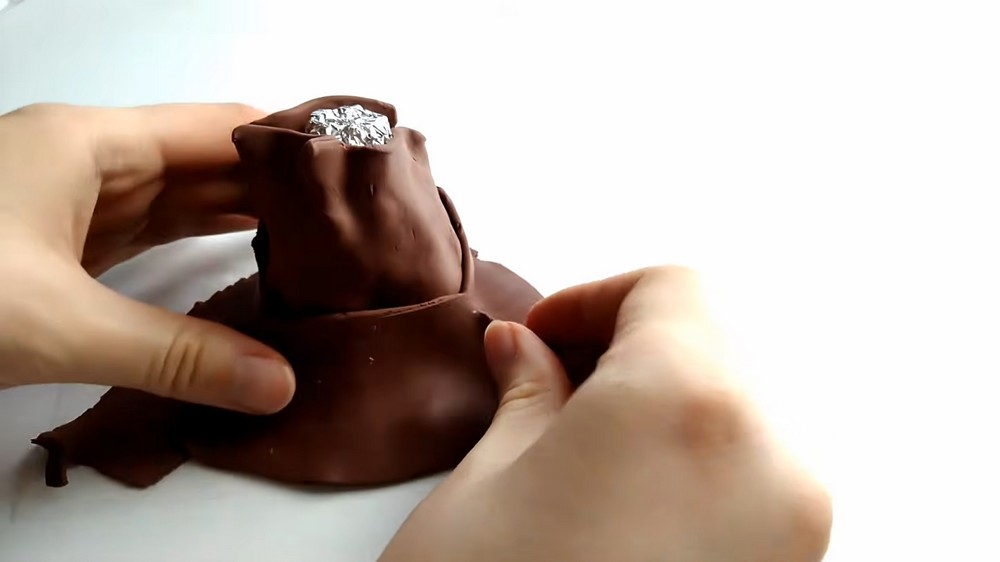 DIY Polymer Clay Glowing Volcano Tutorial 1