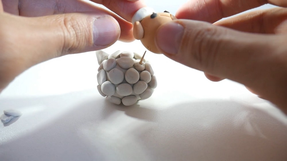 DIY Polymer Clay Sheep Tutorial 4