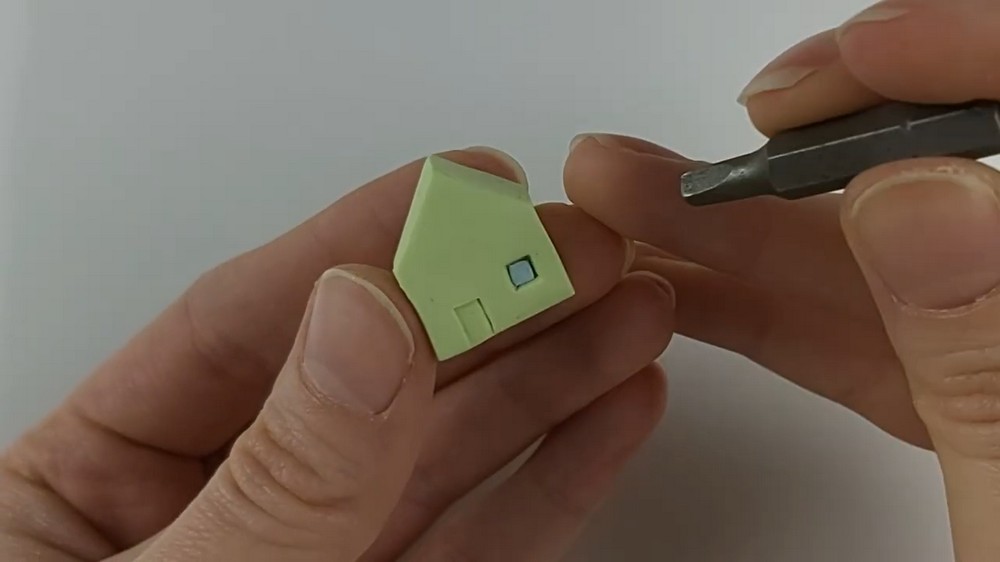 DIY Polymer Clay Mini House Tutorial 2