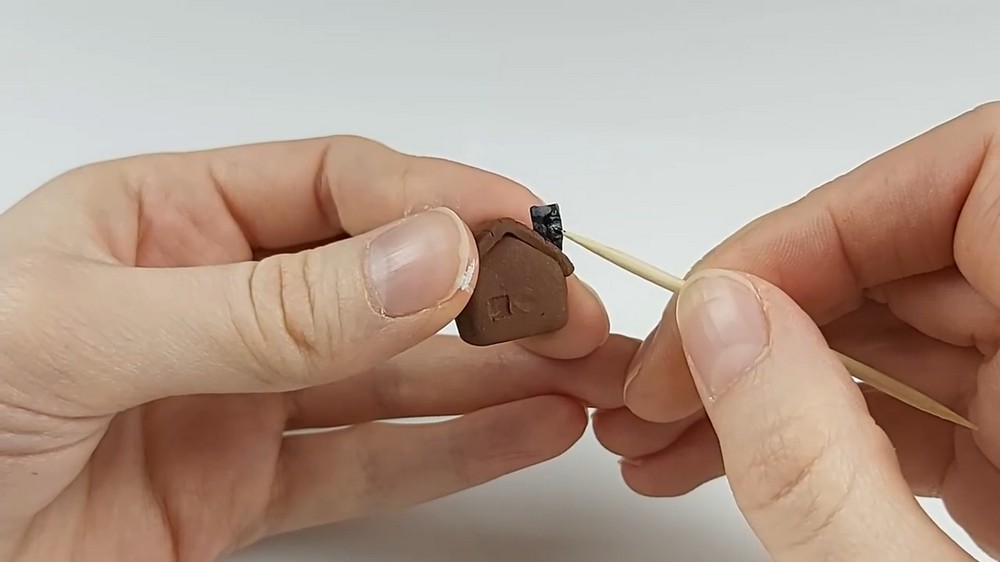 DIY Polymer Clay Mini House Tutorial 5
