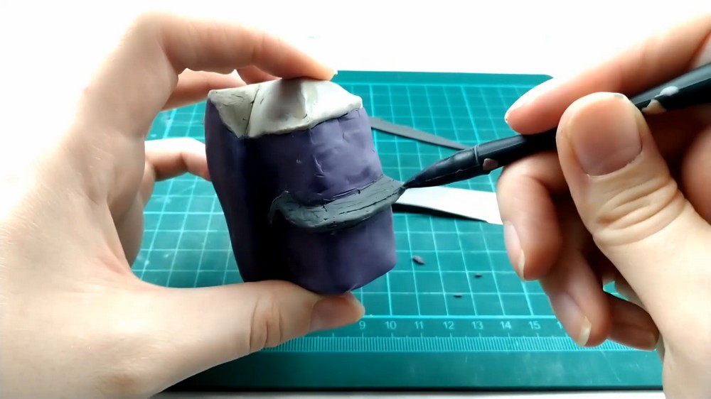 DIY Polymer Clay Haunted House Tutorial 4