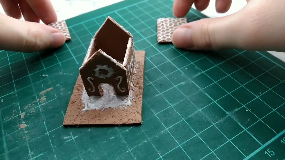 DIY Polymer Clay Gingerbread House Tutorial 4