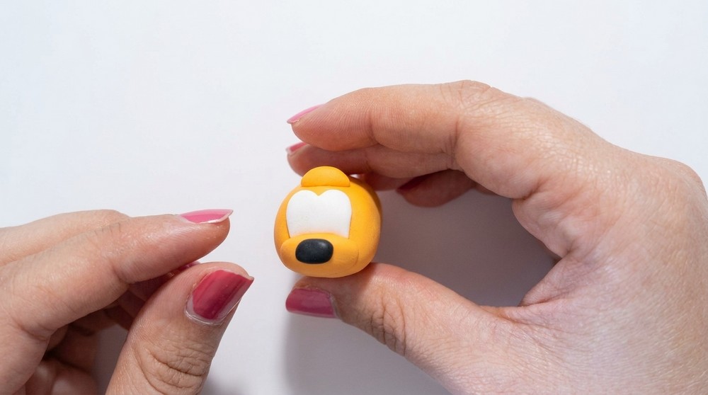 DIY Polymer Clay Pluto Tsum Tsum Pattern 3