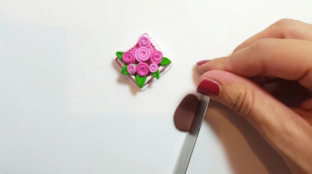 DIY Polymer Clay Cake Pattern 5