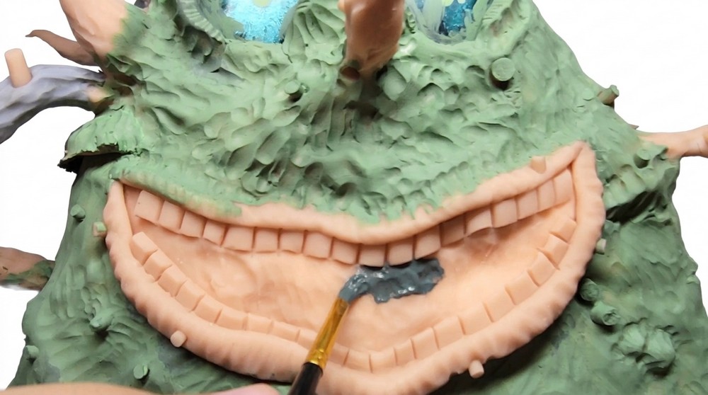 DIY Polymer Clay Monster Christmas Tree Pattern 5
