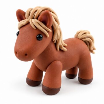 DIY Polymer Clay Horse Tutorial 6