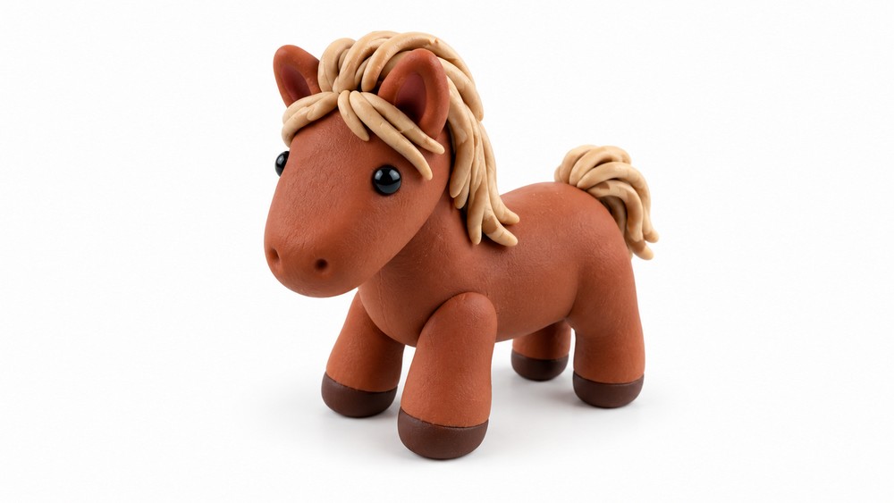 DIY Polymer Clay Horse Tutorial 6