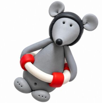 DIY Polymer Clay Mouse Pattern 6