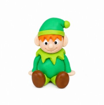 DIY Polymer Clay Christmas Elf Tutorial 6