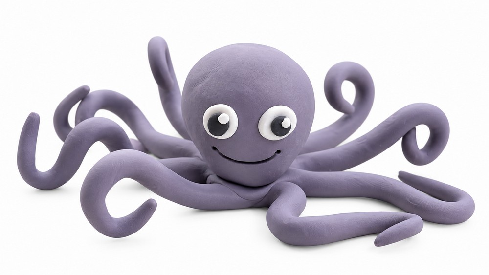 DIY Polymer Clay Octopus Tutorial 6