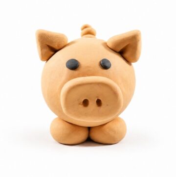DIY Polymer Clay Pig Tutorial 6