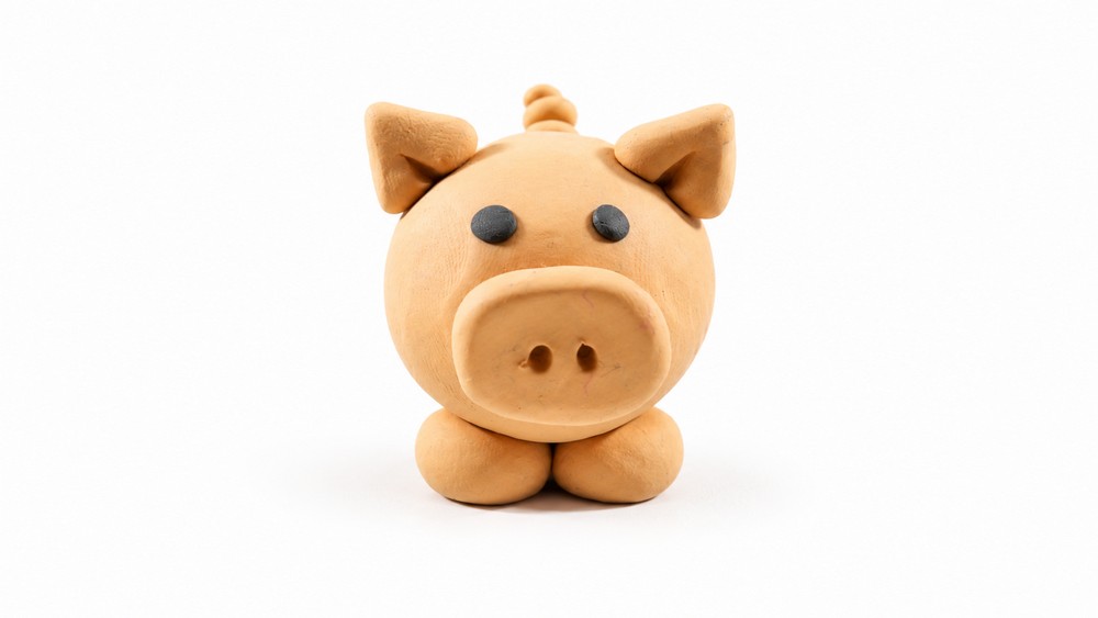 DIY Polymer Clay Pig Tutorial 6