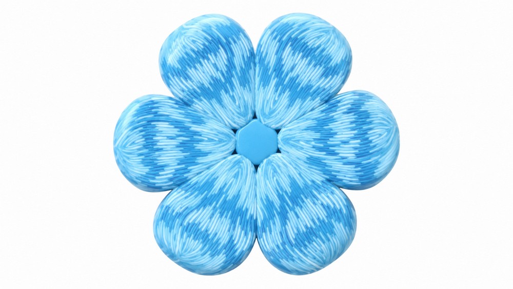 DIY Polymer Clay Flower Cane Pattern 6