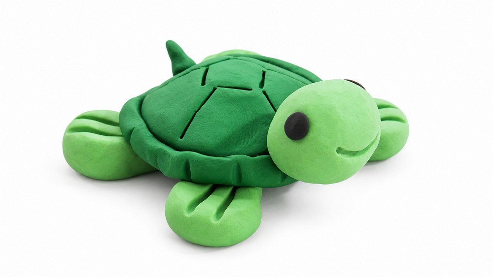 DIY Polymer Clay Turtle Tutorial 6
