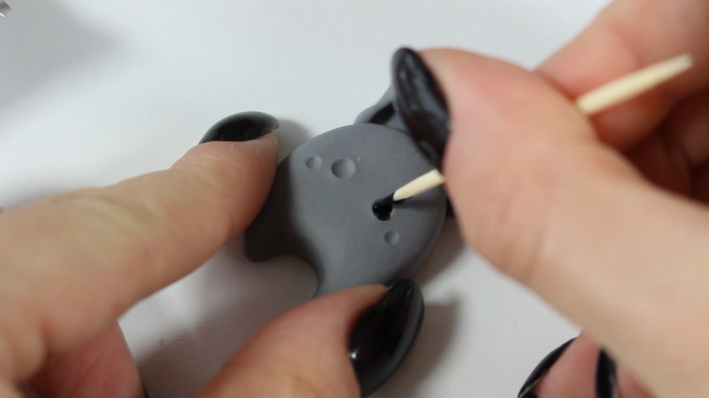 DIY Polymer Clay Bat Pattern 4