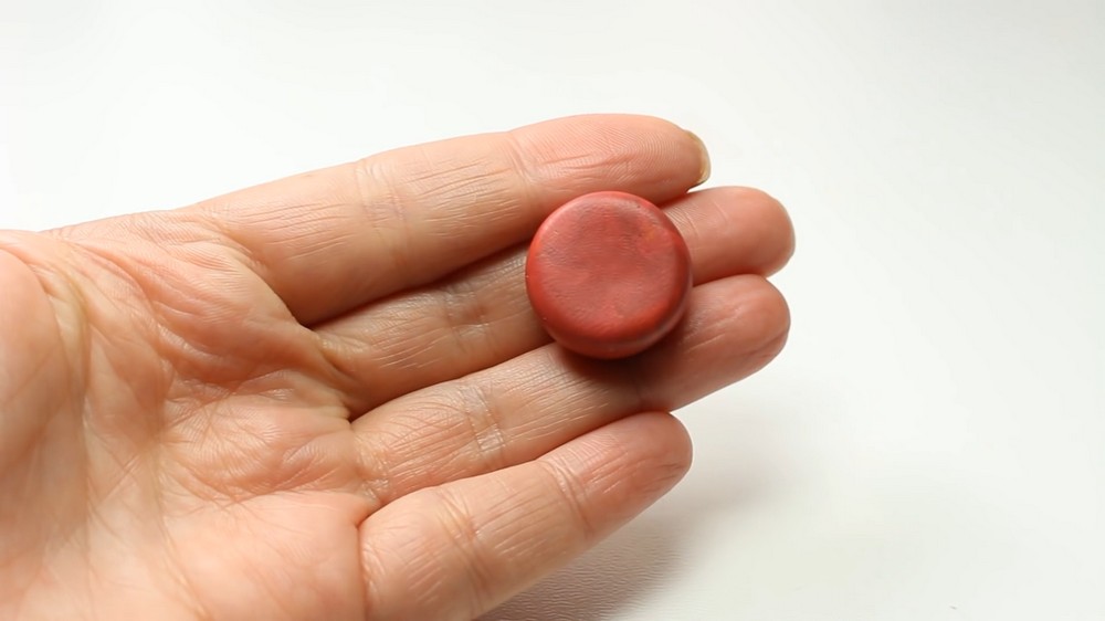 DIY Polymer Clay Strawberry Cake Pattern 1